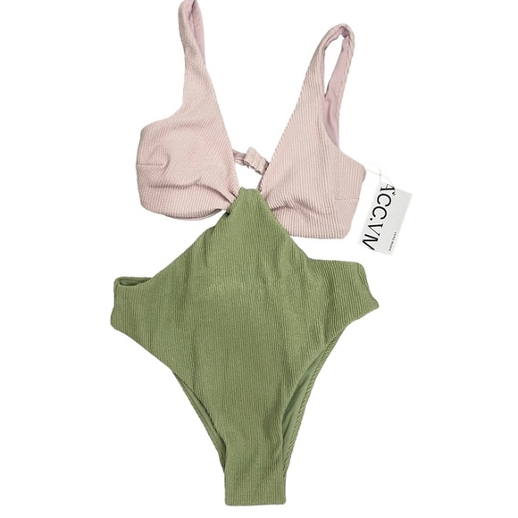 NWT✨ Vera Moda One-Piece Cutout Swimsuit - Picture 4 of 4